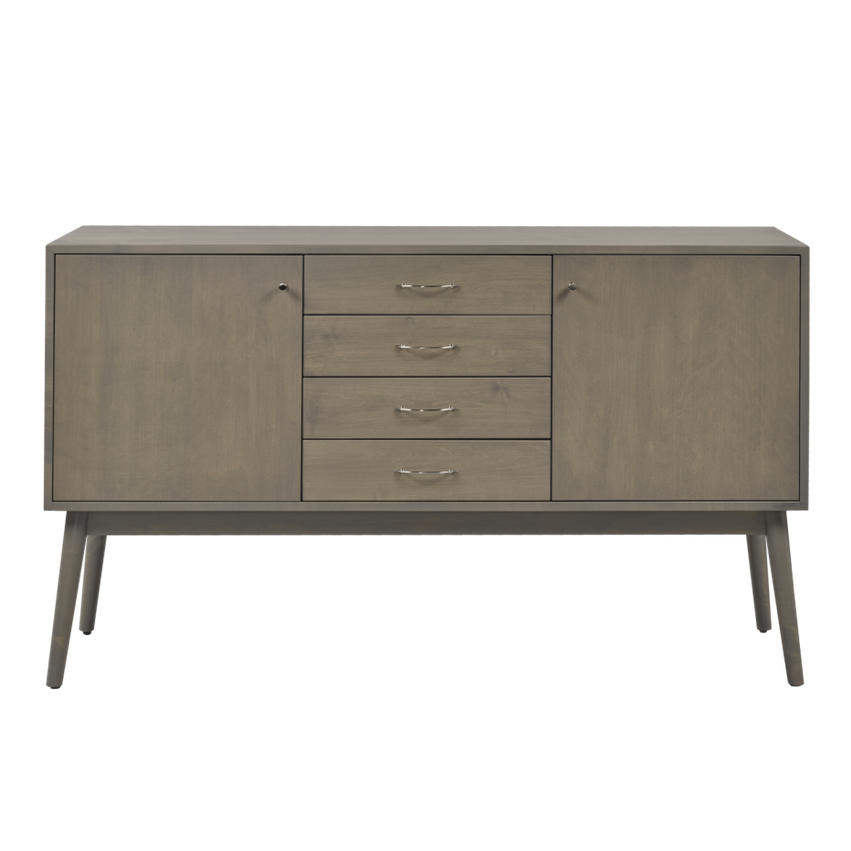 Skalo sideboard 18" x 60" x 36" 2 door 4 drawer