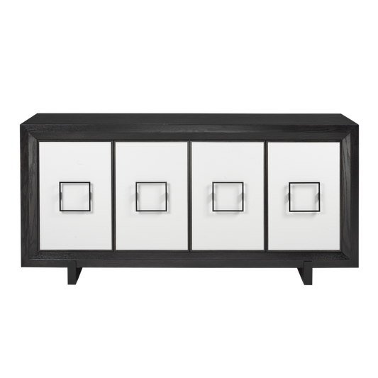 Wright sideboard 20" x 66" x 36" 4 door 2 interior drawer