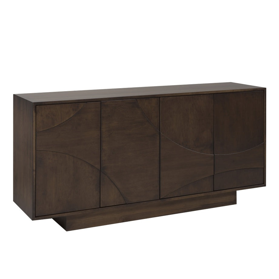 Koblenz sideboard 18" x 60" x 36" 4 door 2 interior drawers