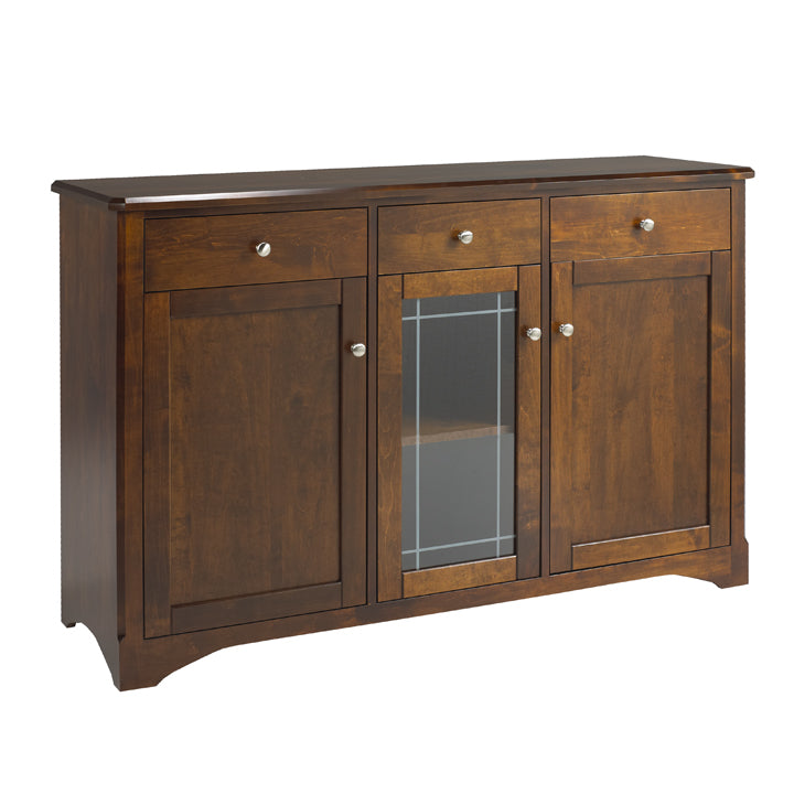 City sideboard 19" x 60" x 40" 3 door 3 drawer