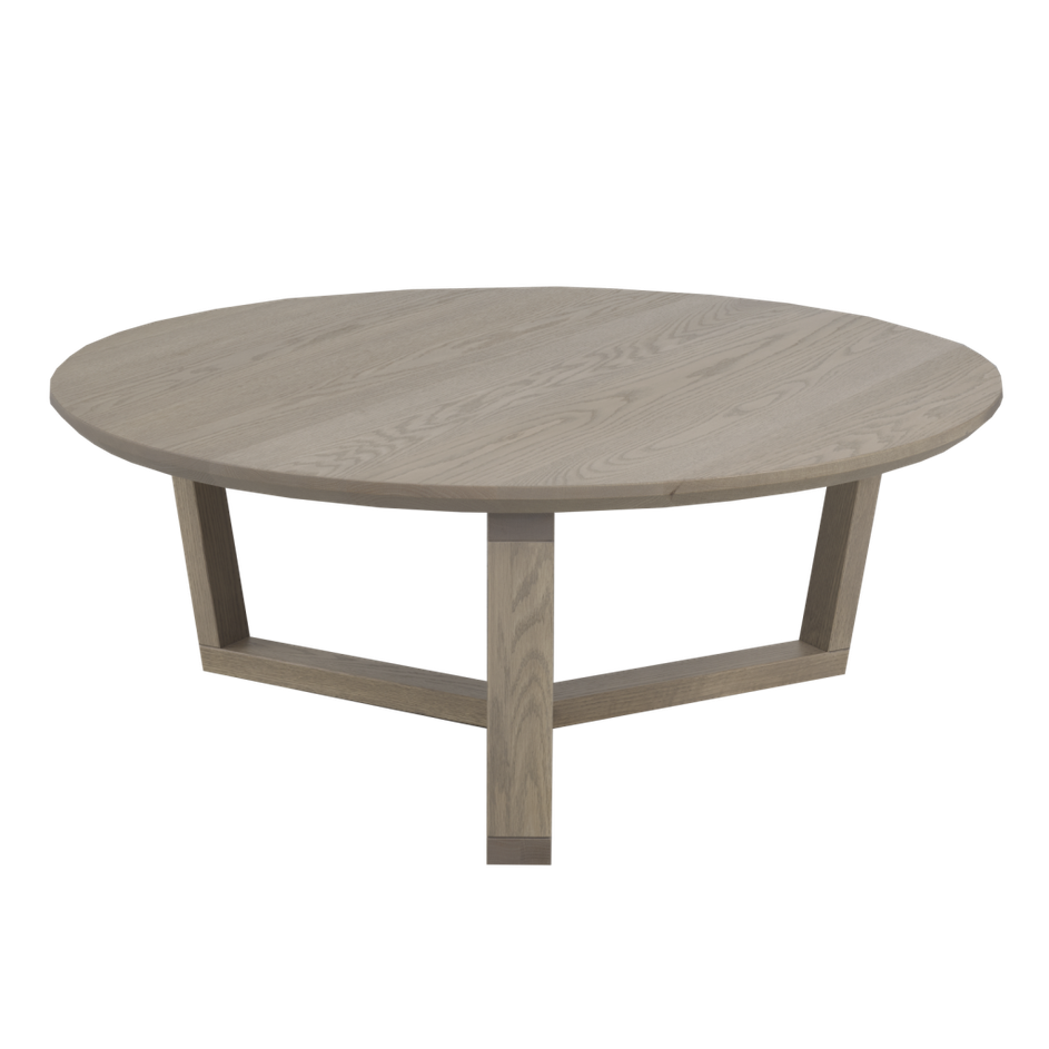 Floe coffee table 36" x 36" x 17"