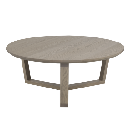 Floe coffee table 36" x 36" x 17"