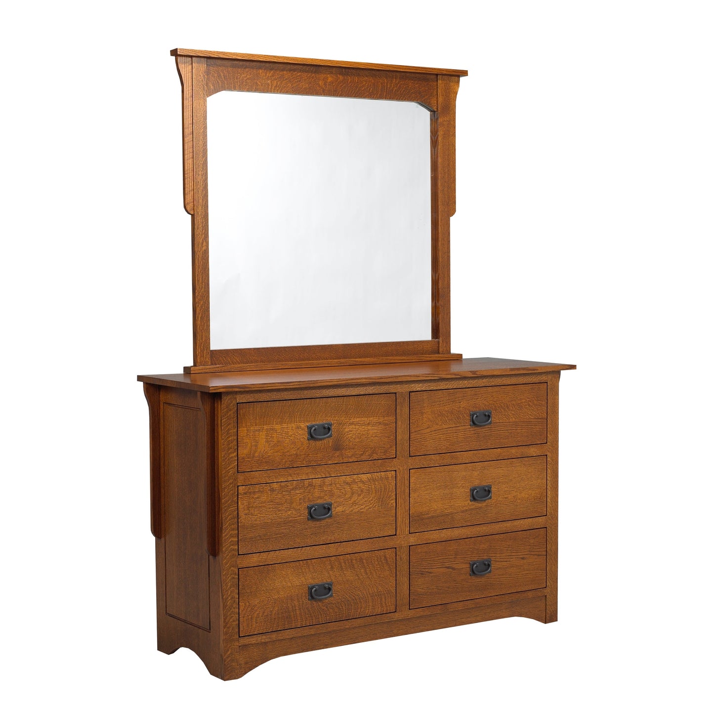 Mission  6 Drawer Dresser