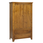 Rough Cut  Plain Top Armoire 36"W