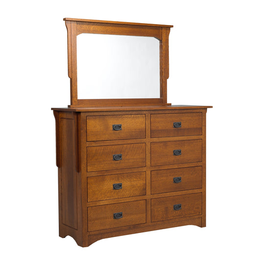 Mission  8 Drawer Dresser