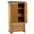 Country Lane  Plain Top Armoire 36"W