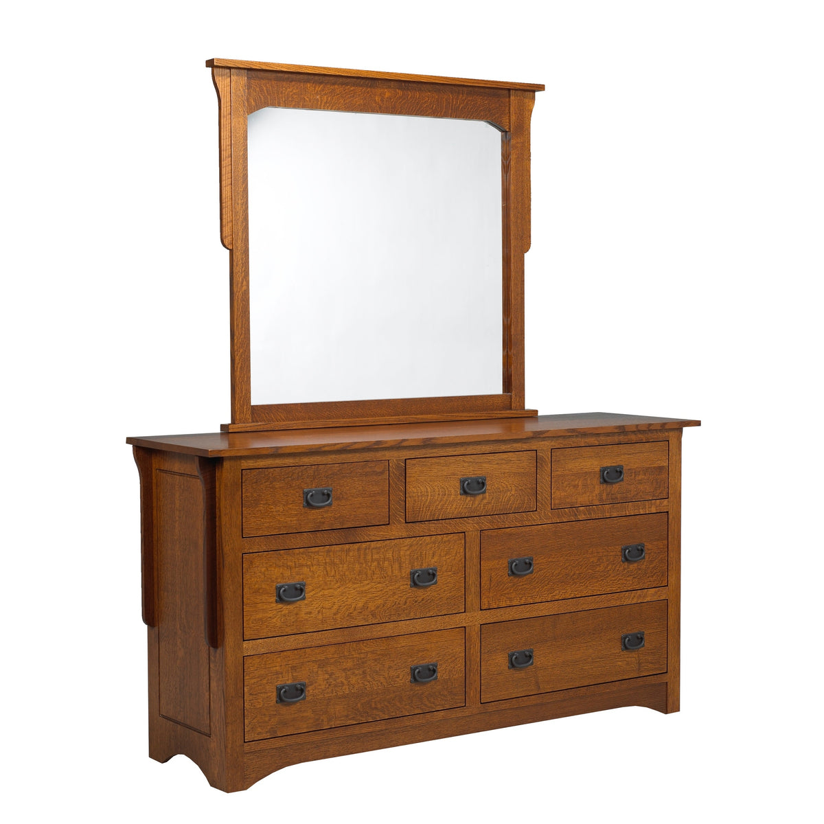 Mission  7 Drawer Dresser