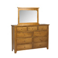 Rough Cut  9 Drawer Dresser