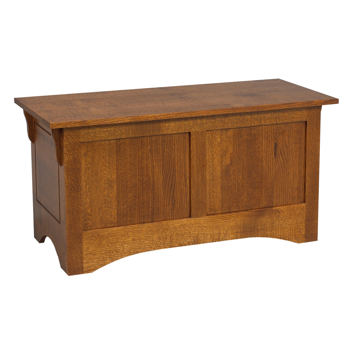 Mission  Raised Panel Front Blanket Box