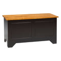 Rustic  Raised Panel Front Blanket Box