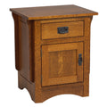 Mission  1 Drawer, 1 Door Nightstand 20"W