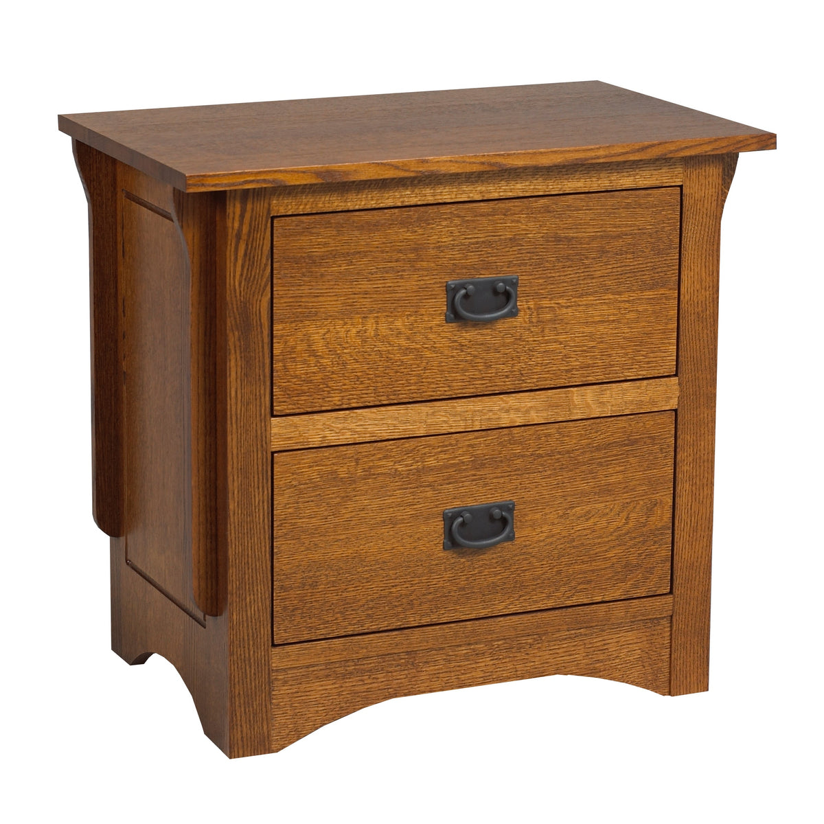 Mission  2 Drawer Nightstand 26"W