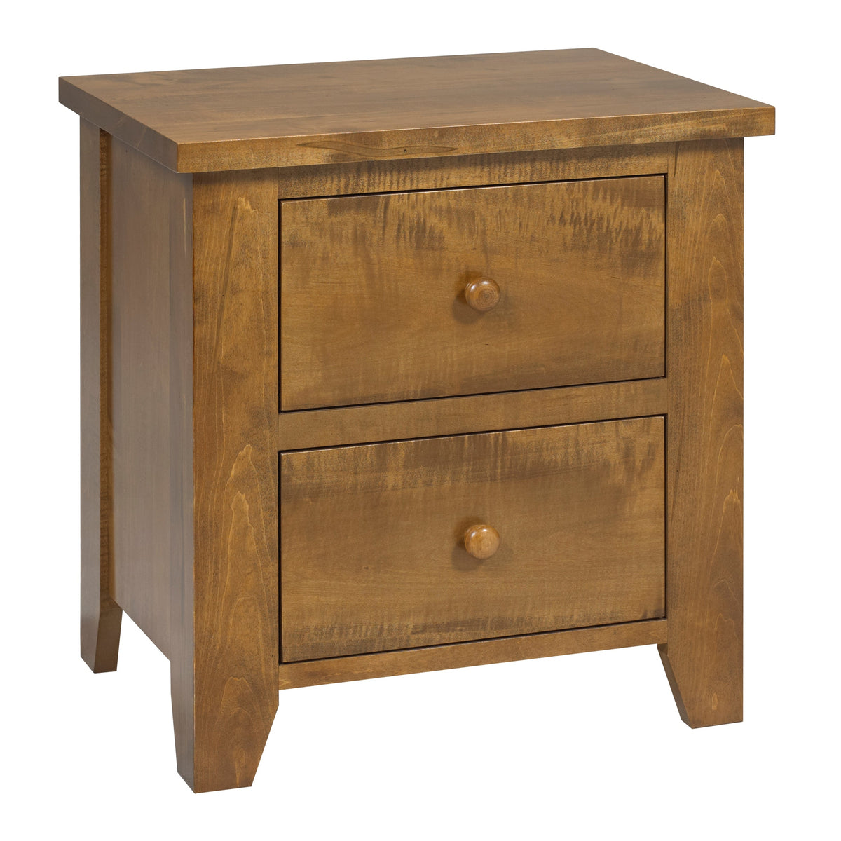 Rough Cut  2 Drawer Nightstand 26"W