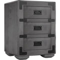 Arizona  3 Drawer Nightstand 20"W