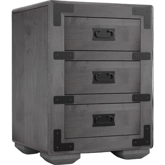 Arizona  3 Drawer Nightstand 20"W