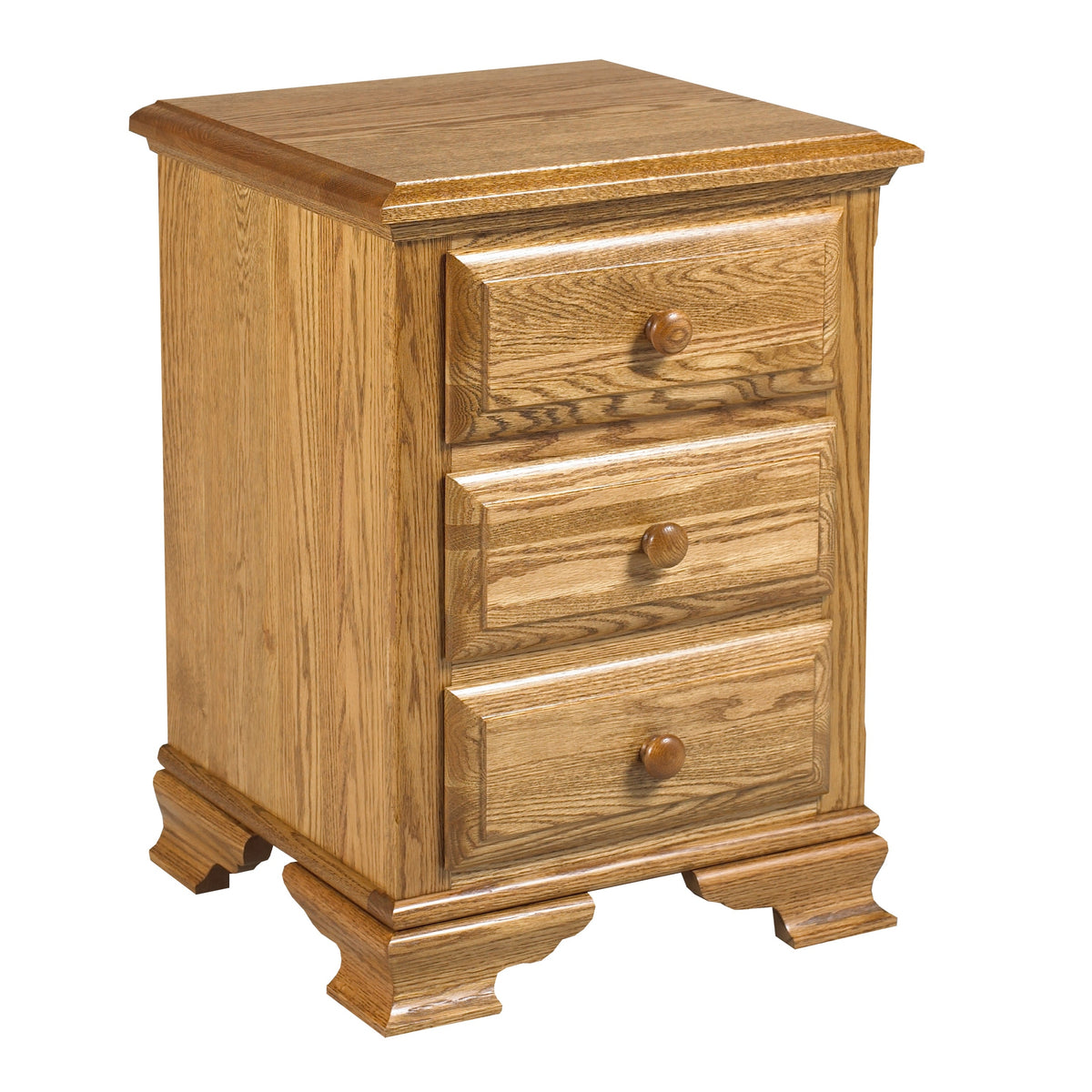 Country Lane  3 Drawer Nightstand 20"W
