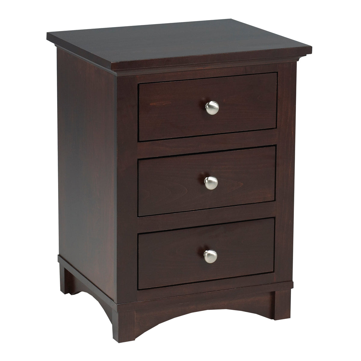 Montana  3 Drawer Nightstand 20"W