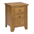 Rough Cut  3 Drawer Nightstand 20"W