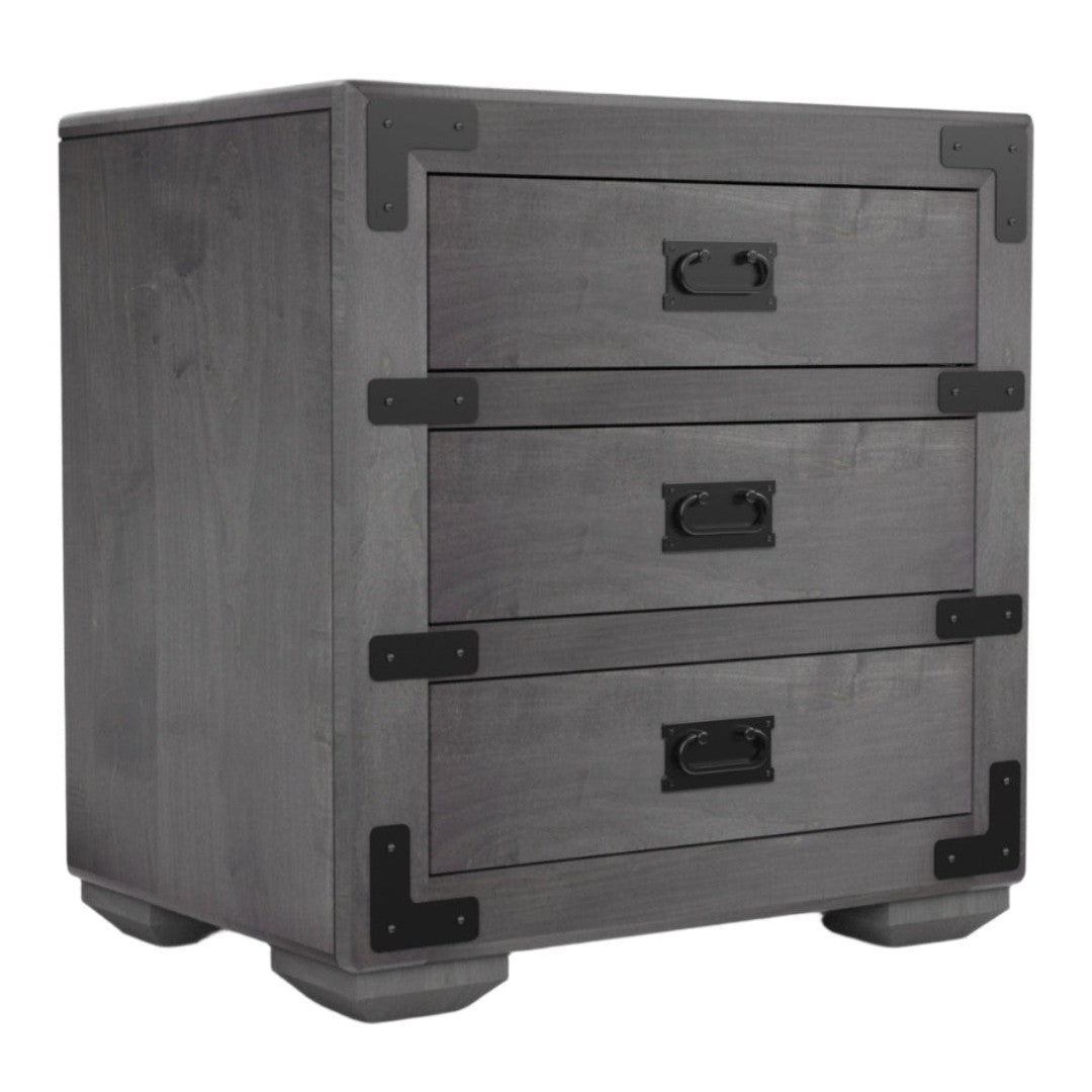 Arizona  3 Drawer Nightstand 26"W