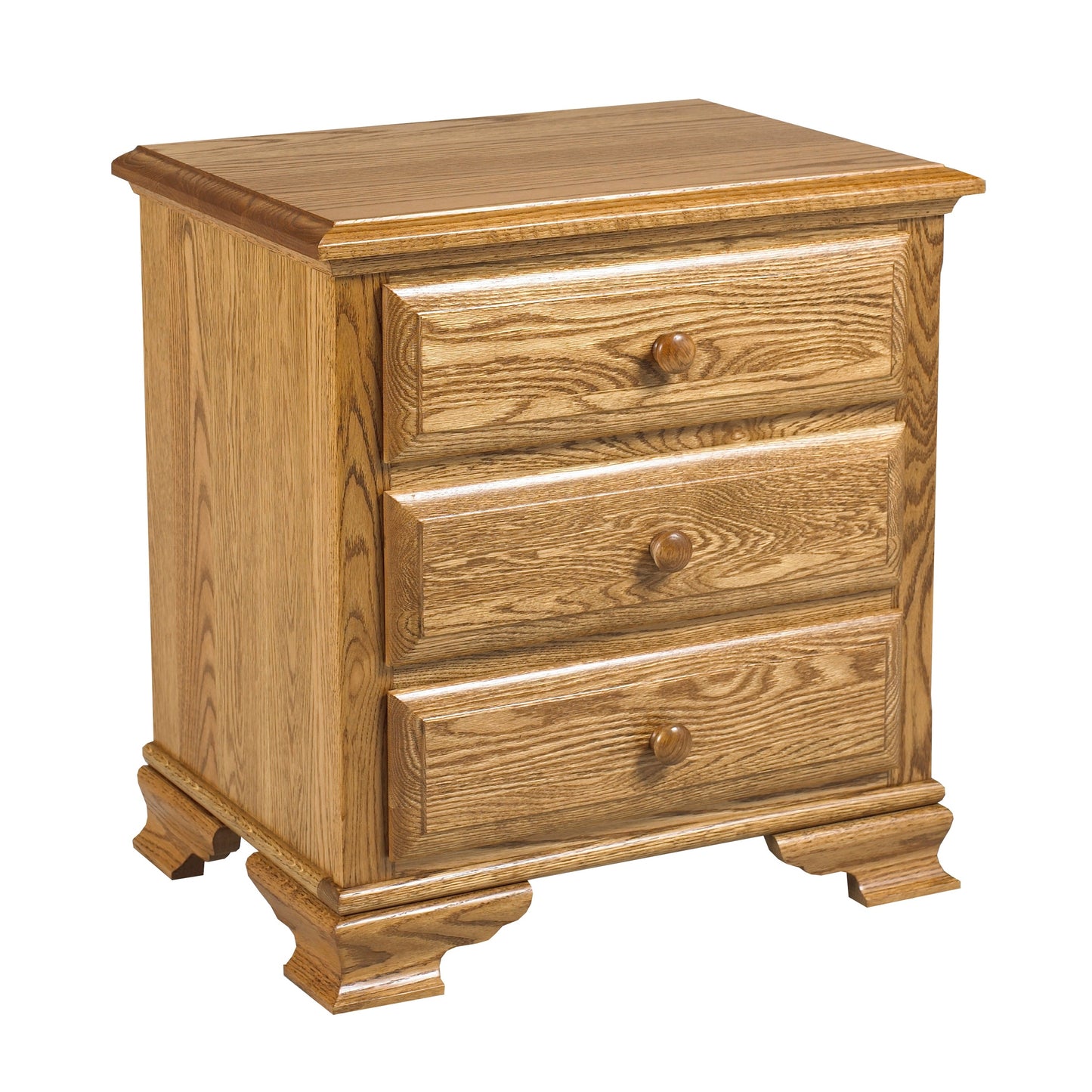Country Lane  3 Drawer Nightstand 26"W