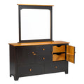 Rustic  8 Drawer/Door Dresser