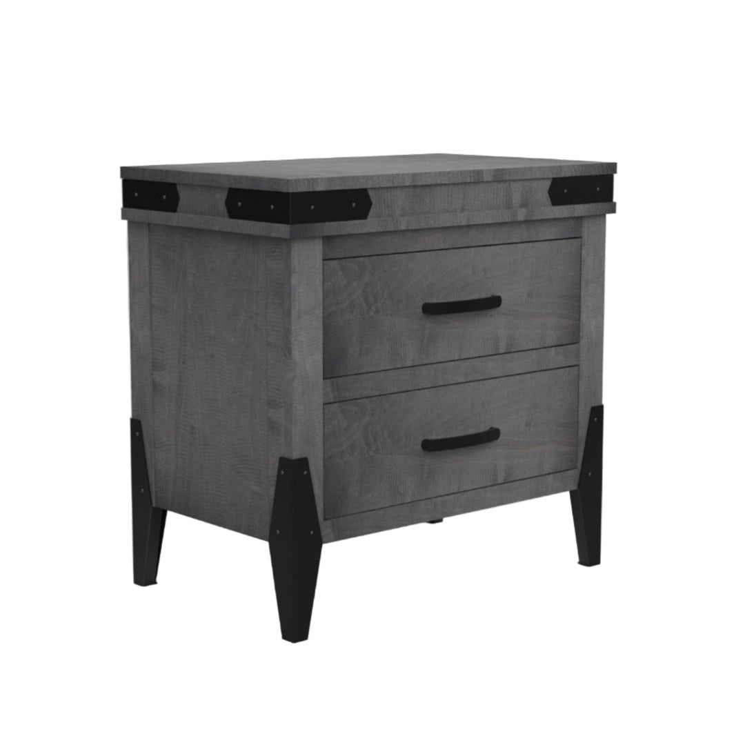 Flat Iron  2 Drawer Chest