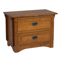 Mission  2 Drawer Chest