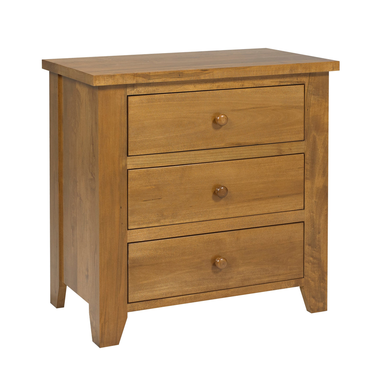 Rough Cut  3 Drawer Chest