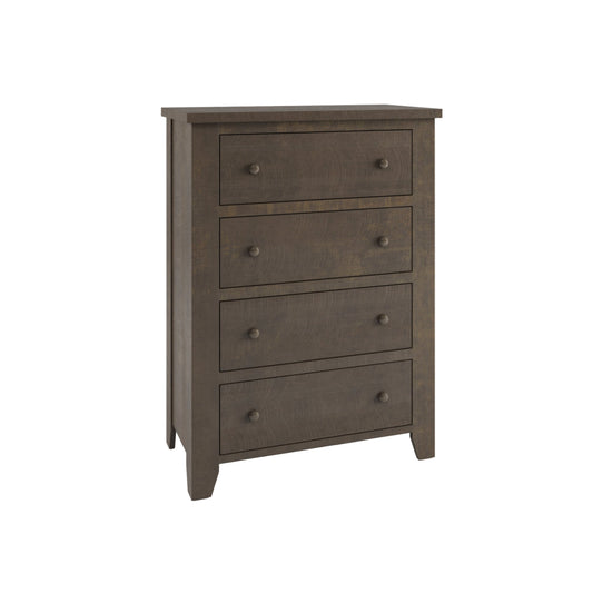 Rough Sawn  4 Drawer LG Chest