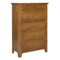 Rough Cut  6 Drawer LG Chest