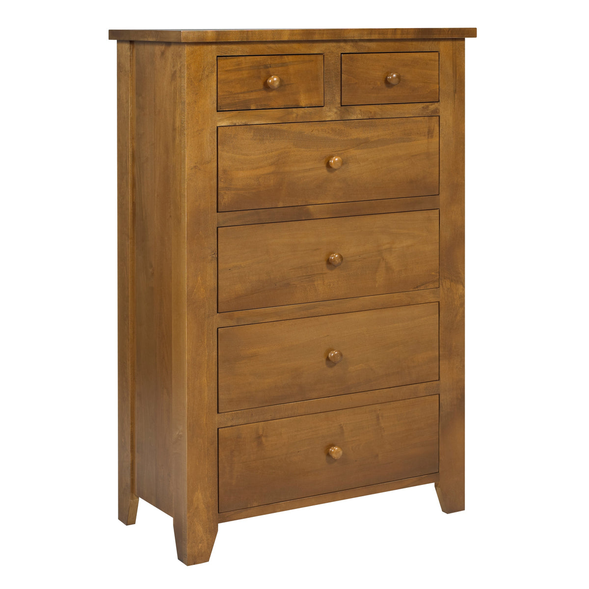 Rough Cut  6 Drawer LG Chest