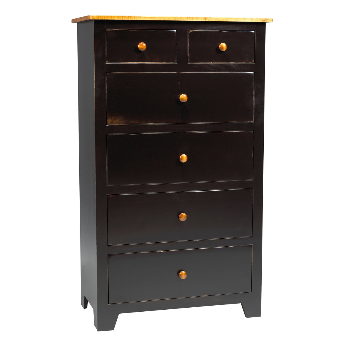 Rustic  6 Drawer LG Chest