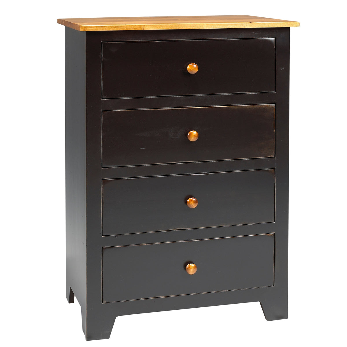 Rustic  4 Drawer Chest