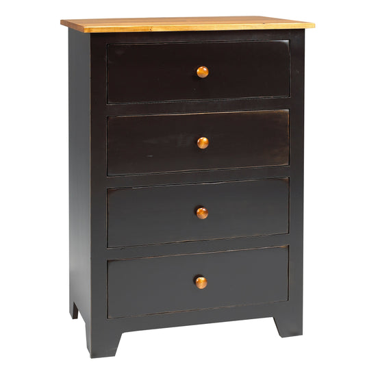 Rustic  4 Drawer Chest