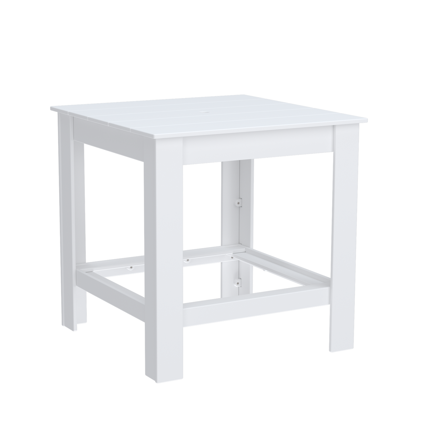 Modern Outdoor Square Bar Table 42"Wx42"Dx42"H