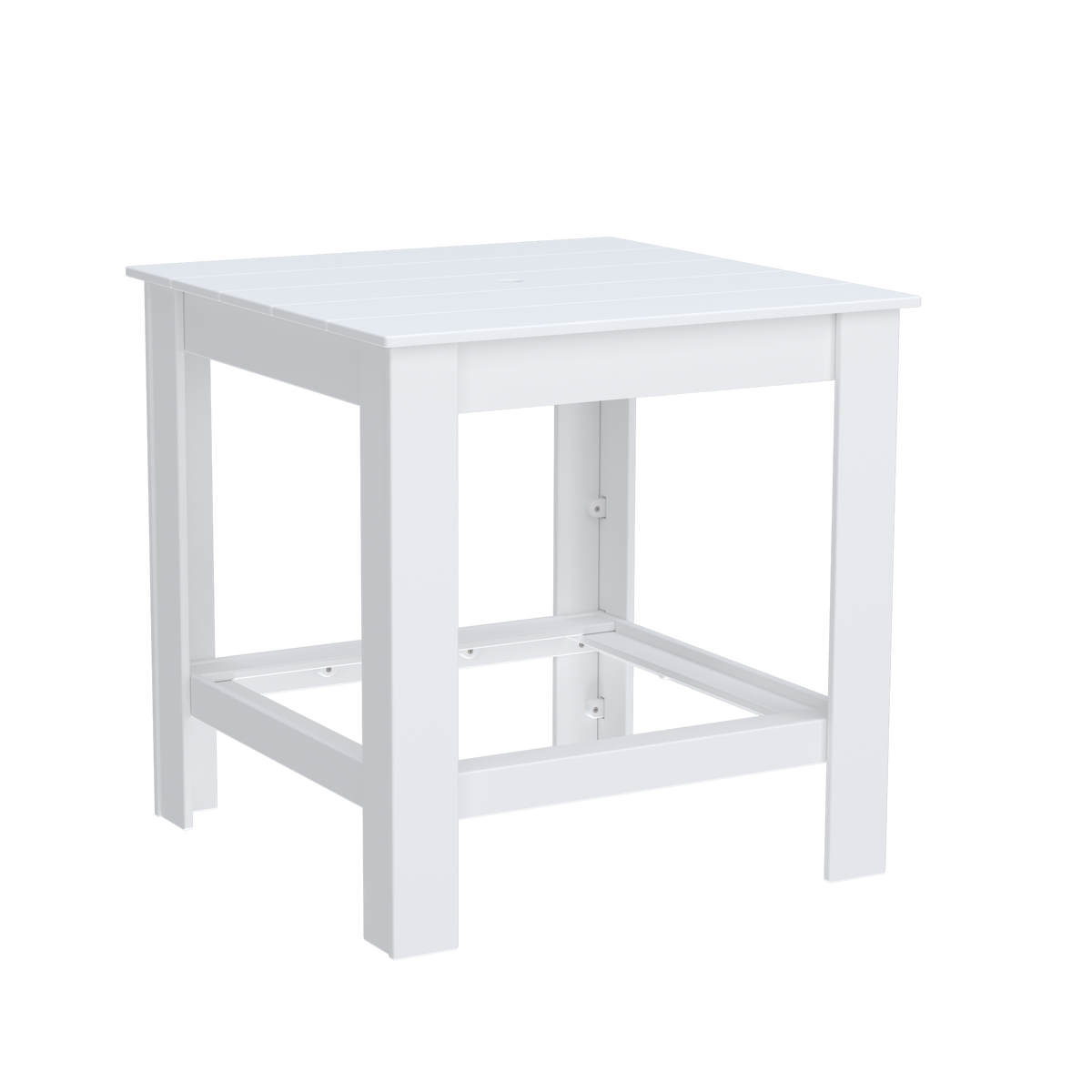 Modern Outdoor Square Bar Table 42"Wx42"Dx42"H