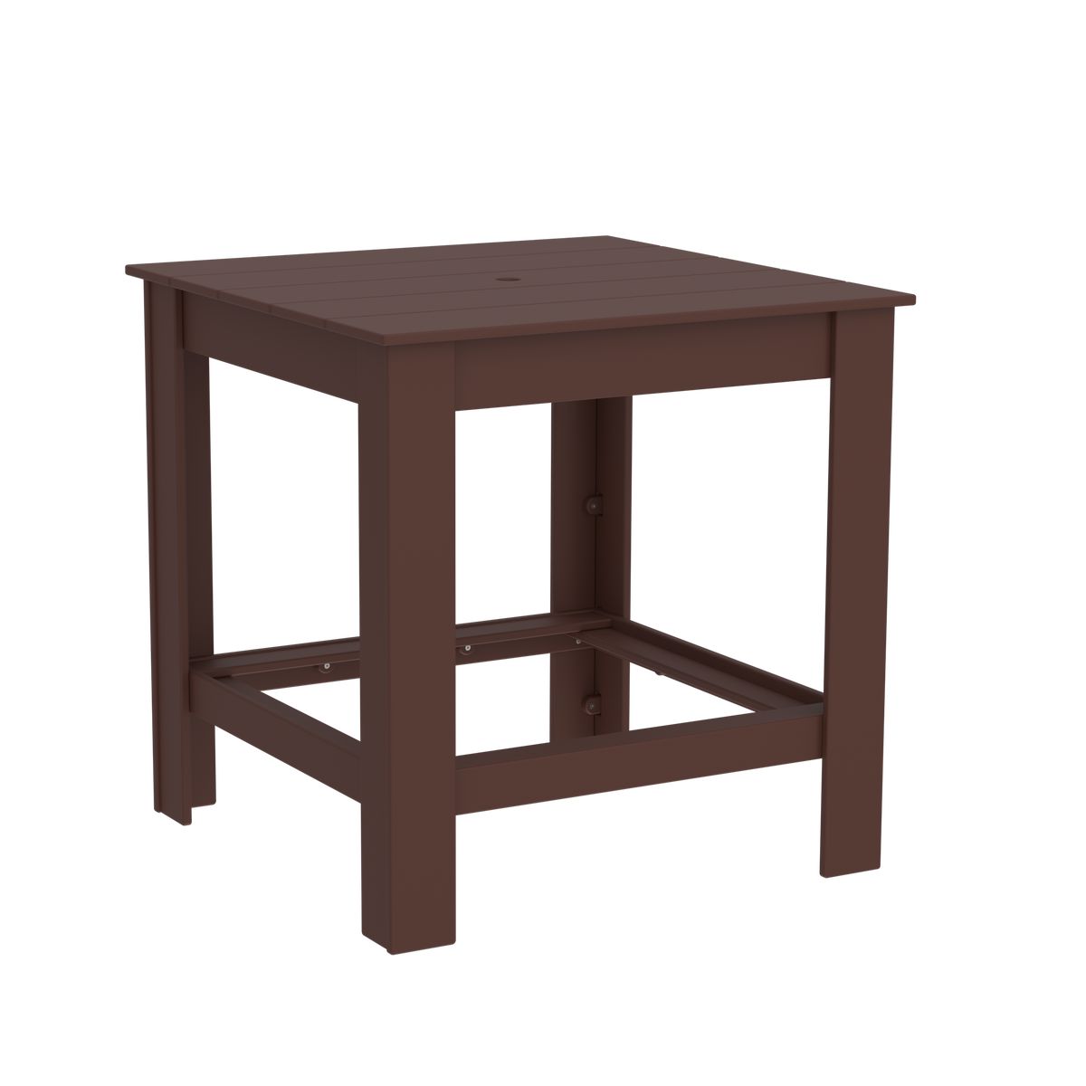 Modern Outdoor Square Bar Table 42"Wx42"Dx42"H