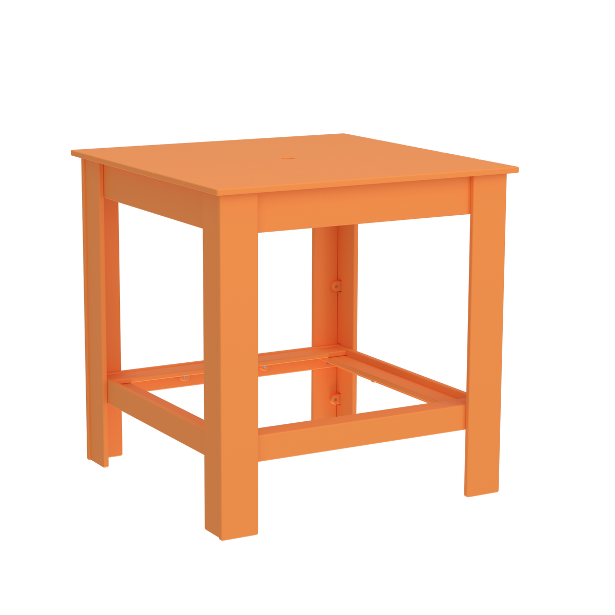 Modern Outdoor Square Bar Table 42"Wx42"Dx42"H