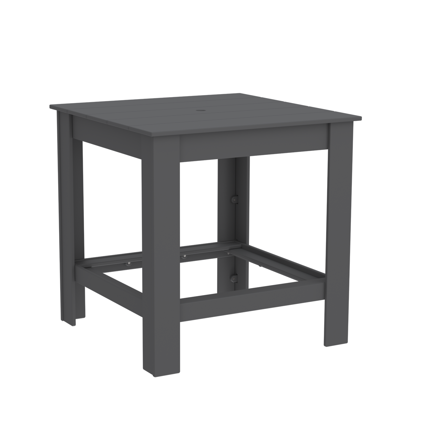 Modern Outdoor Square Bar Table 42"Wx42"Dx42"H