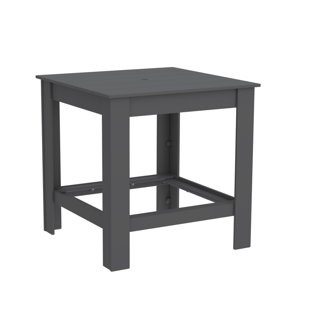 Modern Outdoor Square Bar Table 42"Wx42"Dx42"H