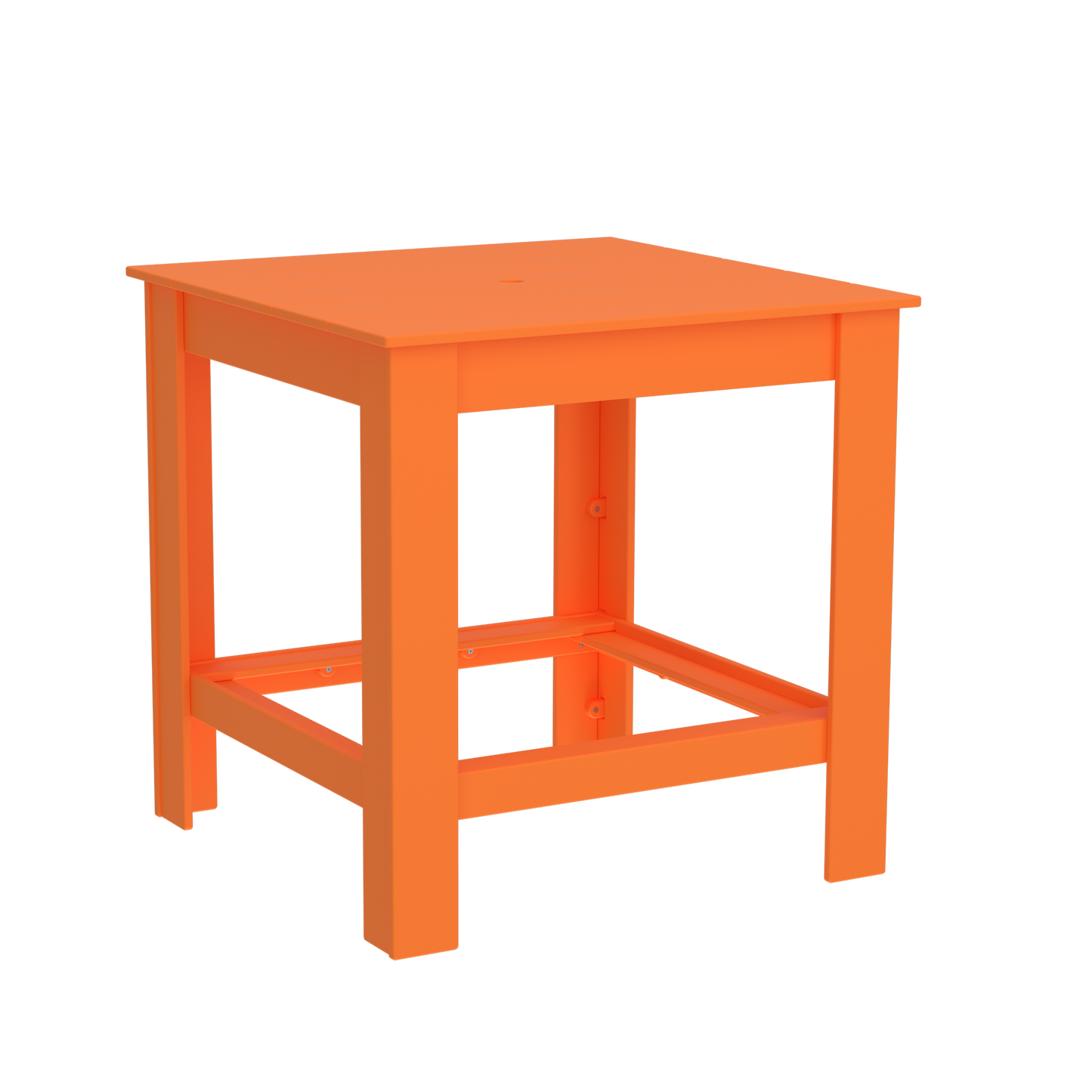 Modern Outdoor Square Bar Table 42"Wx42"Dx42"H