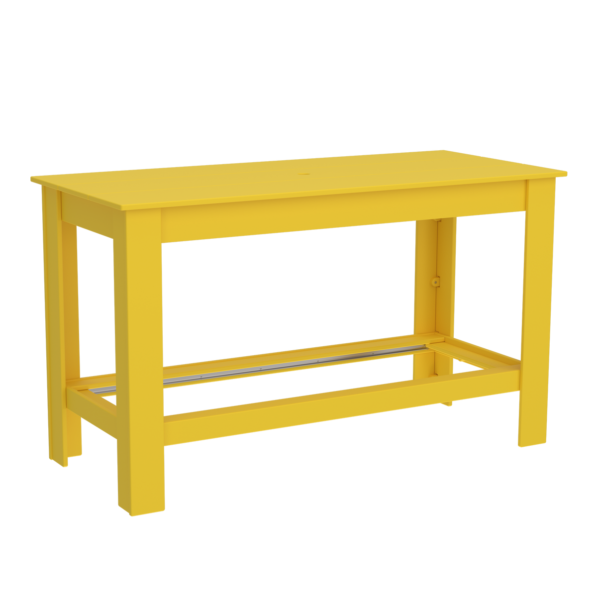 Modern Outdoor Bar Table 72"Wx32"Dx42"H