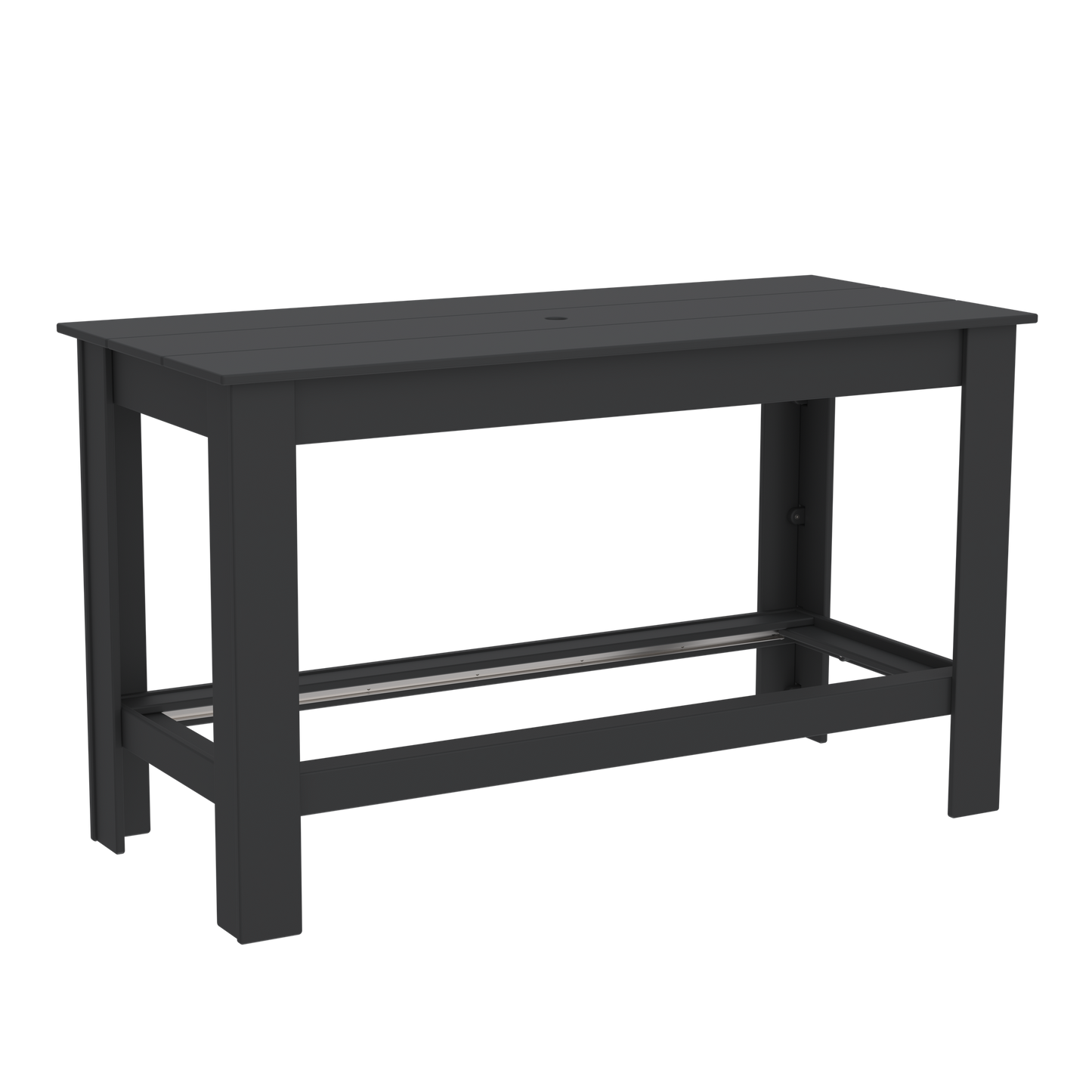 Modern Outdoor Bar Table 72"Wx32"Dx42"H