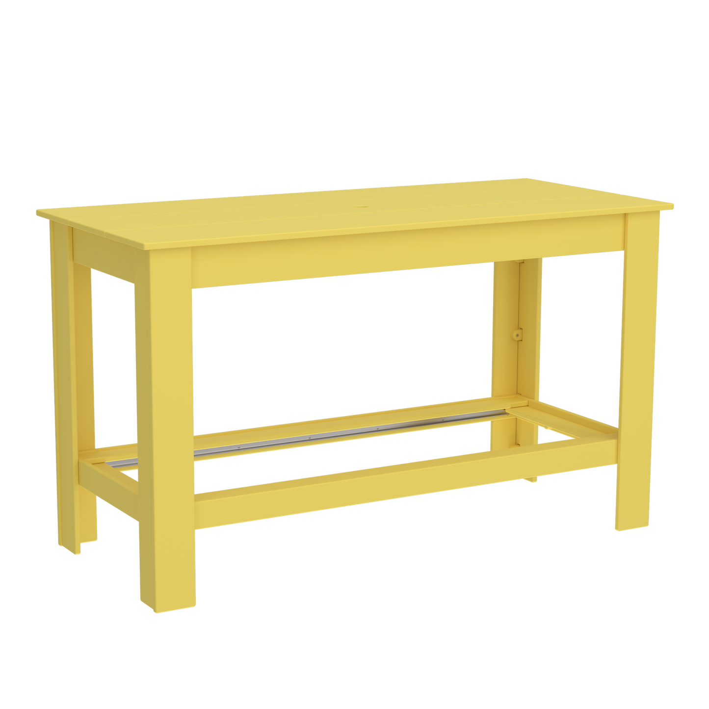 Modern Outdoor Bar Table 72"Wx32"Dx42"H