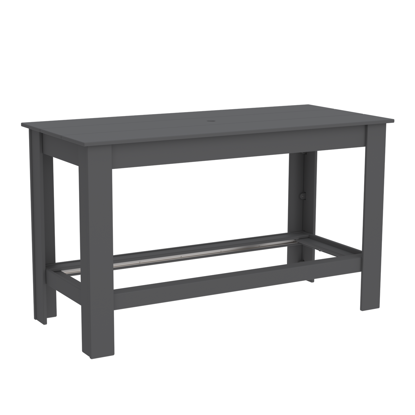 Modern Outdoor Bar Table 72"Wx32"Dx42"H