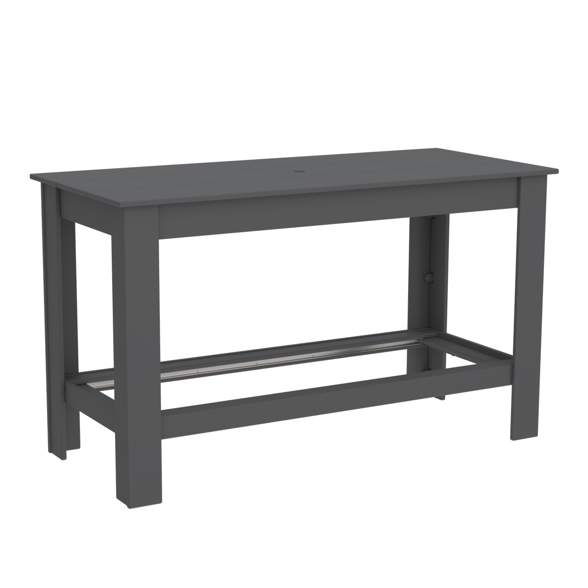Modern Outdoor Bar Table 72"Wx32"Dx42"H