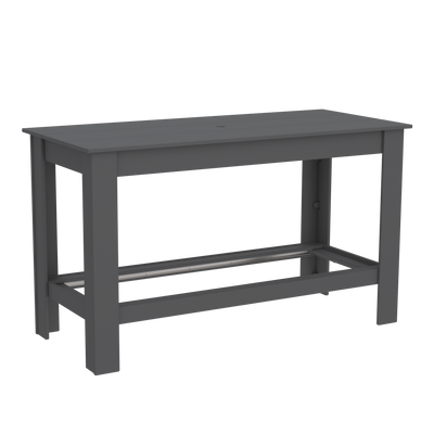 Modern Outdoor Bar Table 72"Wx32"Dx42"H
