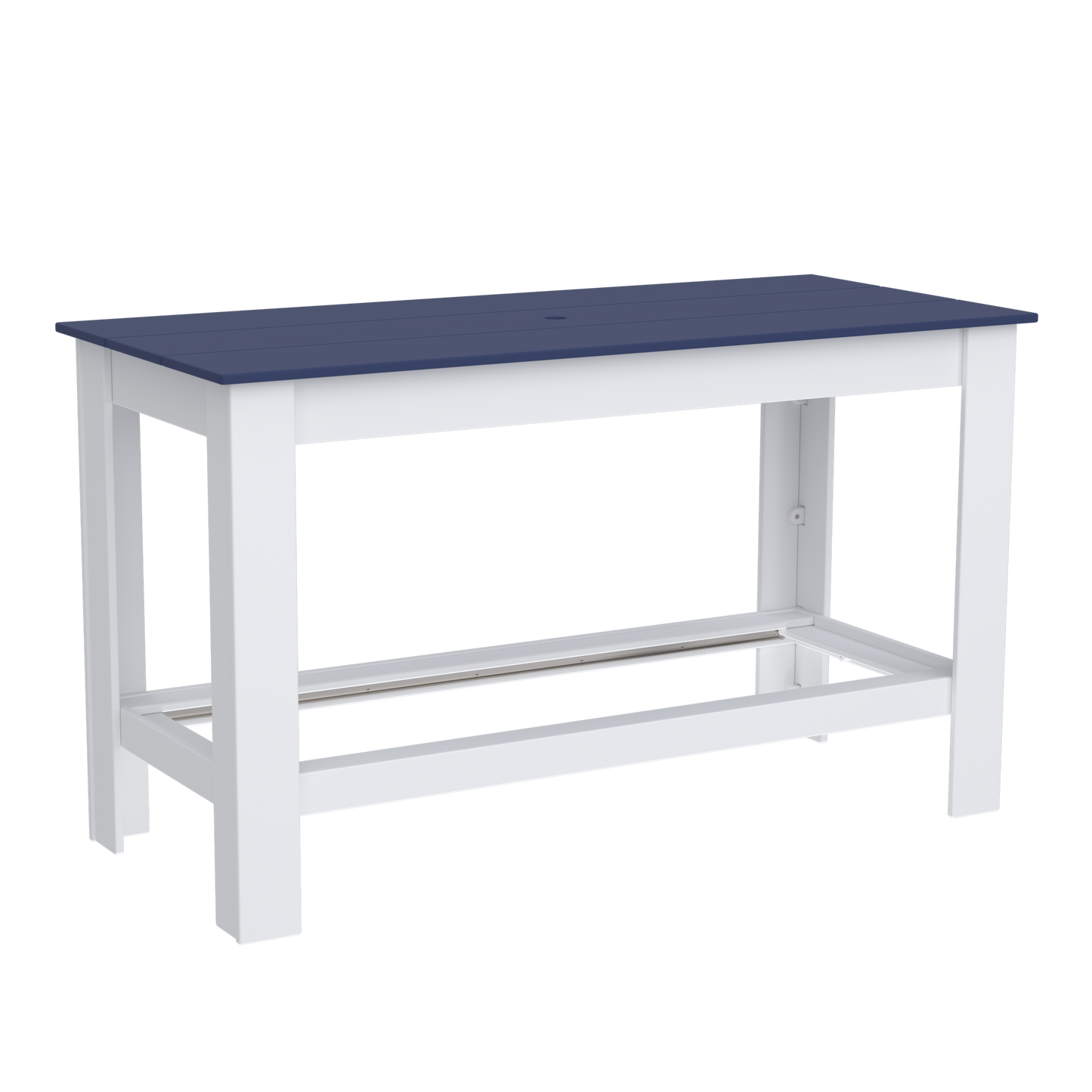 Modern Outdoor Bar Table 72"Wx32"Dx42"H