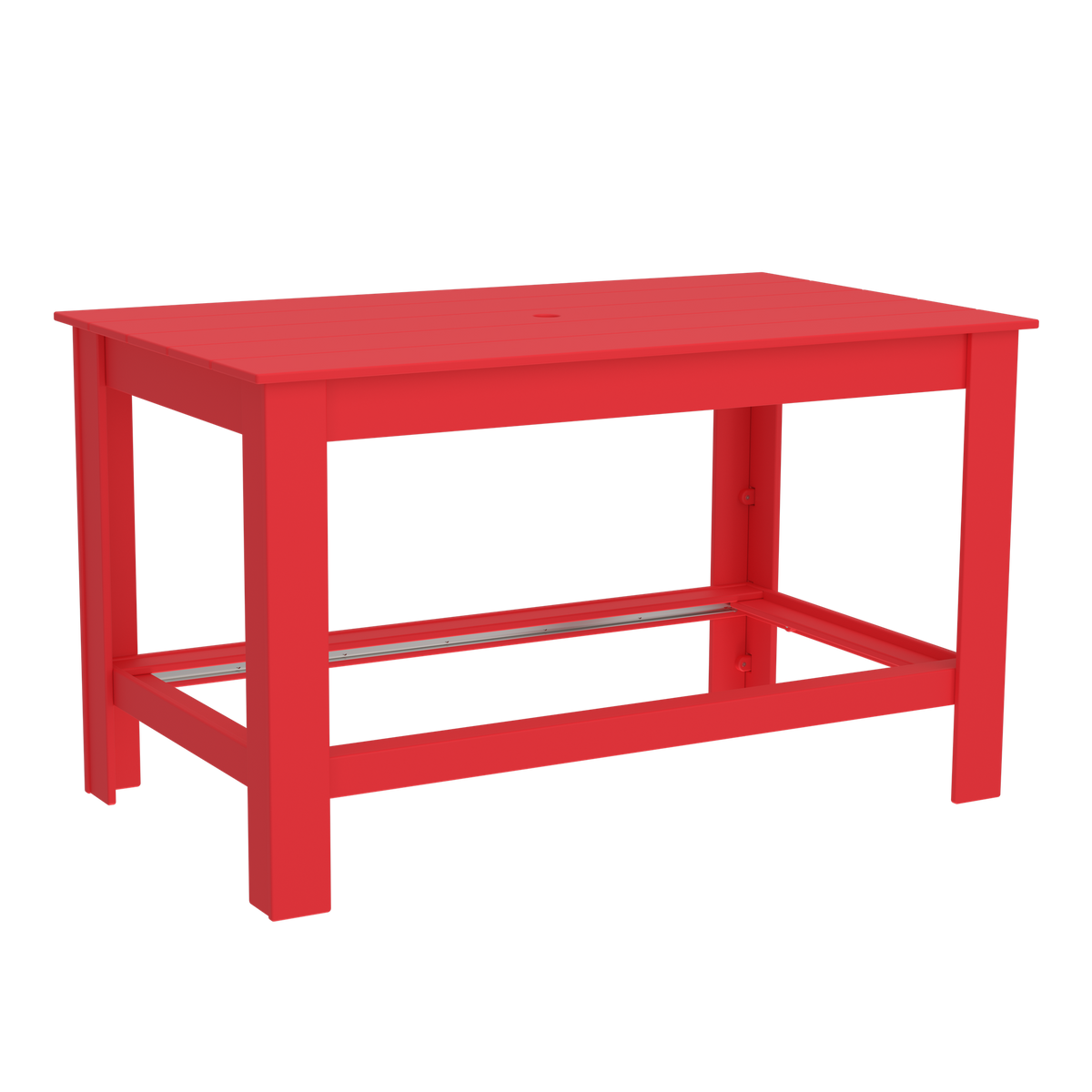 Modern Outdoor Bar Table 72"Wx42"Dx42"H