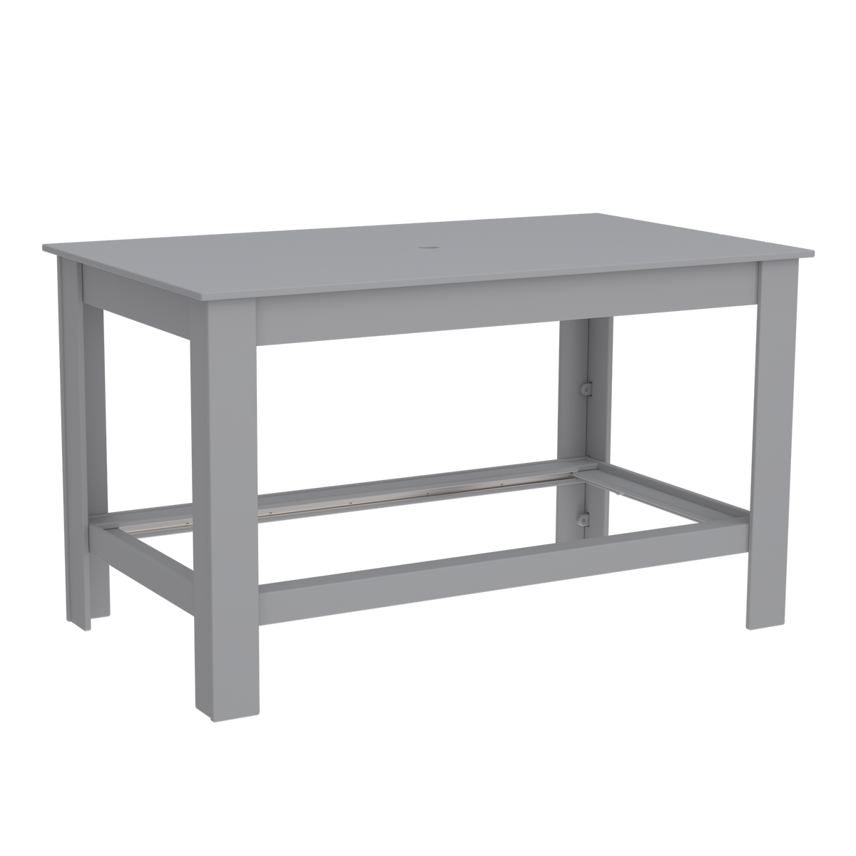 Modern Outdoor Bar Table 72"Wx42"Dx42"H